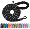 Laisse pour chien - Longe de dressage pour chien avec poignée rembourrée