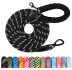 Laisse pour chien - Longe de dressage pour chien avec poignée rembourrée