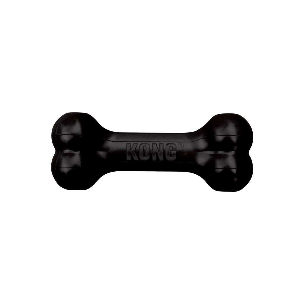 KONG Extreme Goodie Bone Noir – Os à Mâcher Résistant pour Chien